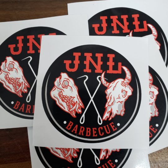 JNL Round Sticker